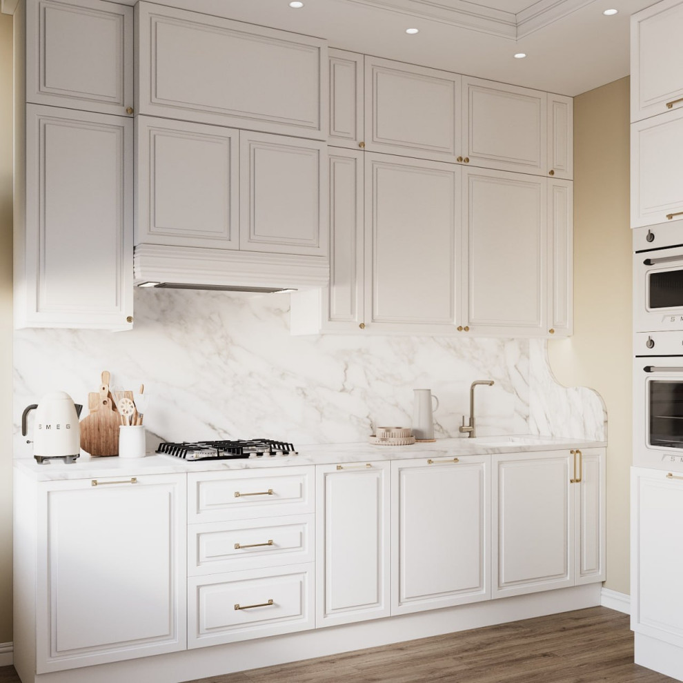 Дизайн-проект квартиры в "Сталинке" в классическом стиле