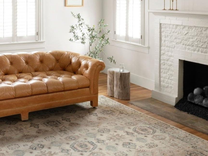 Loloi II Hathaway Collection HTH-05 Steel/Ivory