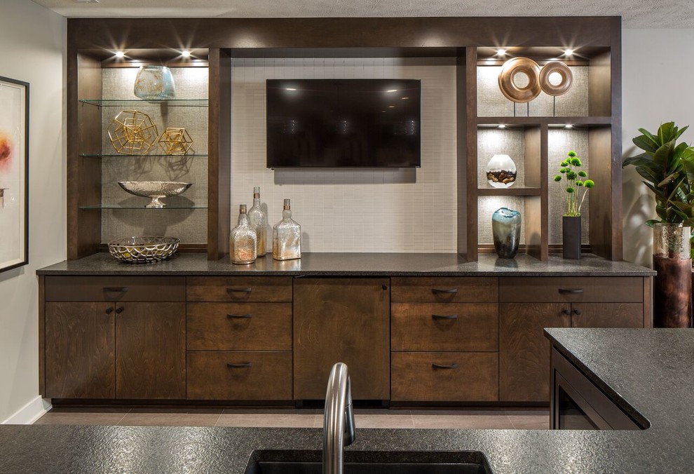 Lincoln Parade of Homes 2016 - Contemporary - Kitchen - Omaha - by ...