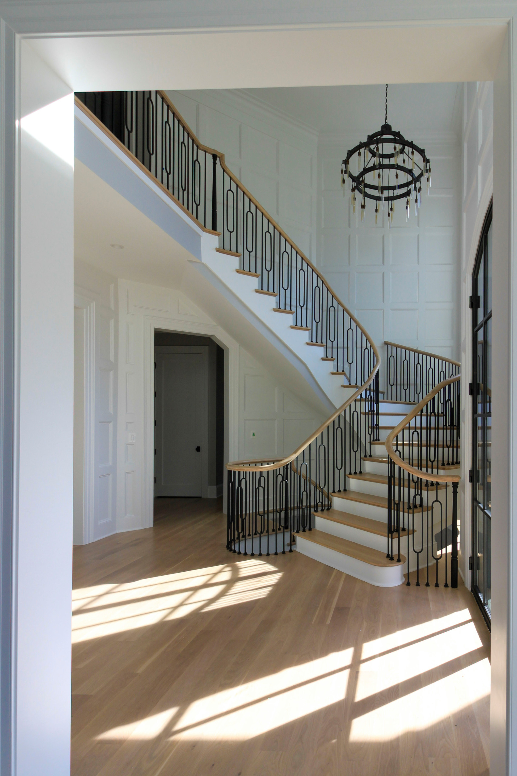 95_Remarkable and elegant floating elliptical staircase, McLean, VA 22101