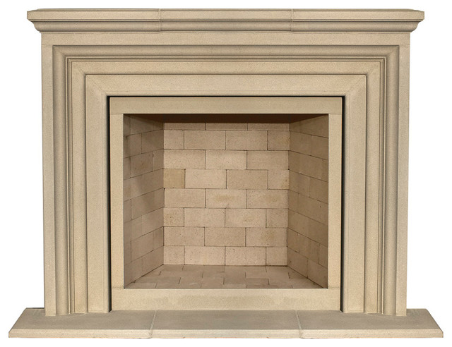 Classic Ii Cast Stone Fireplace Mantel Traditional Fireplace Mantels By Devinci Cast Stone Houzz