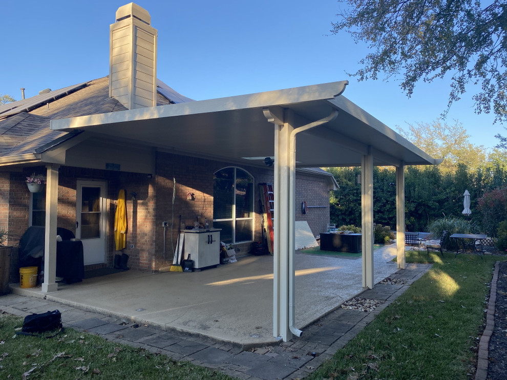 Solid Insulated Patio Cover - Contemporary - Patio - Austin - by ...