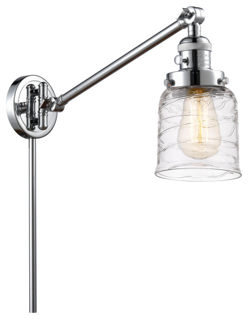Innovations Lighting 237-25-8 Bell Sconce Bell 25" Tall Wall - Polished Chrome