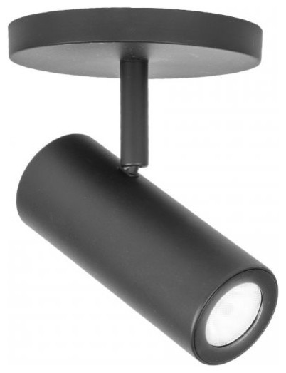 WAC Lighting Silo X10 LED Monopoint, Black