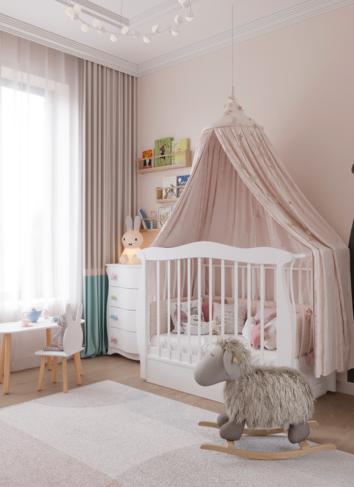 Дизайн двухкомнатной квартиры 60 кв.м в ЖК Символ