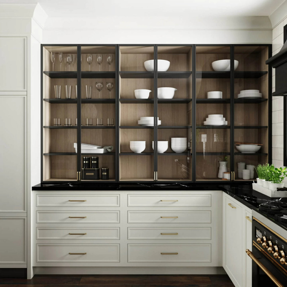 Inspiration for a transitional kitchen remodel in Seattle