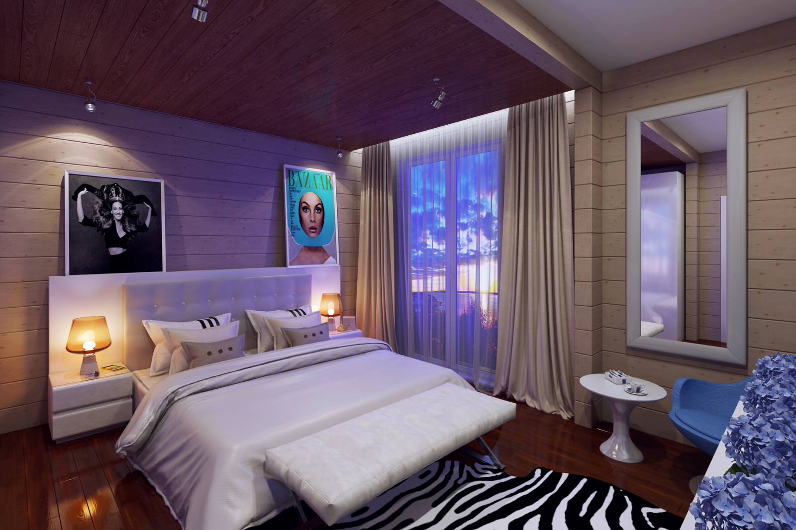 Интерьер загородного дома на Ярославском шоссе