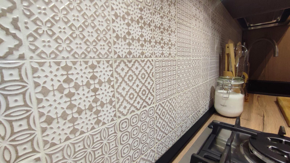 Cucina con un nuovo  restyling