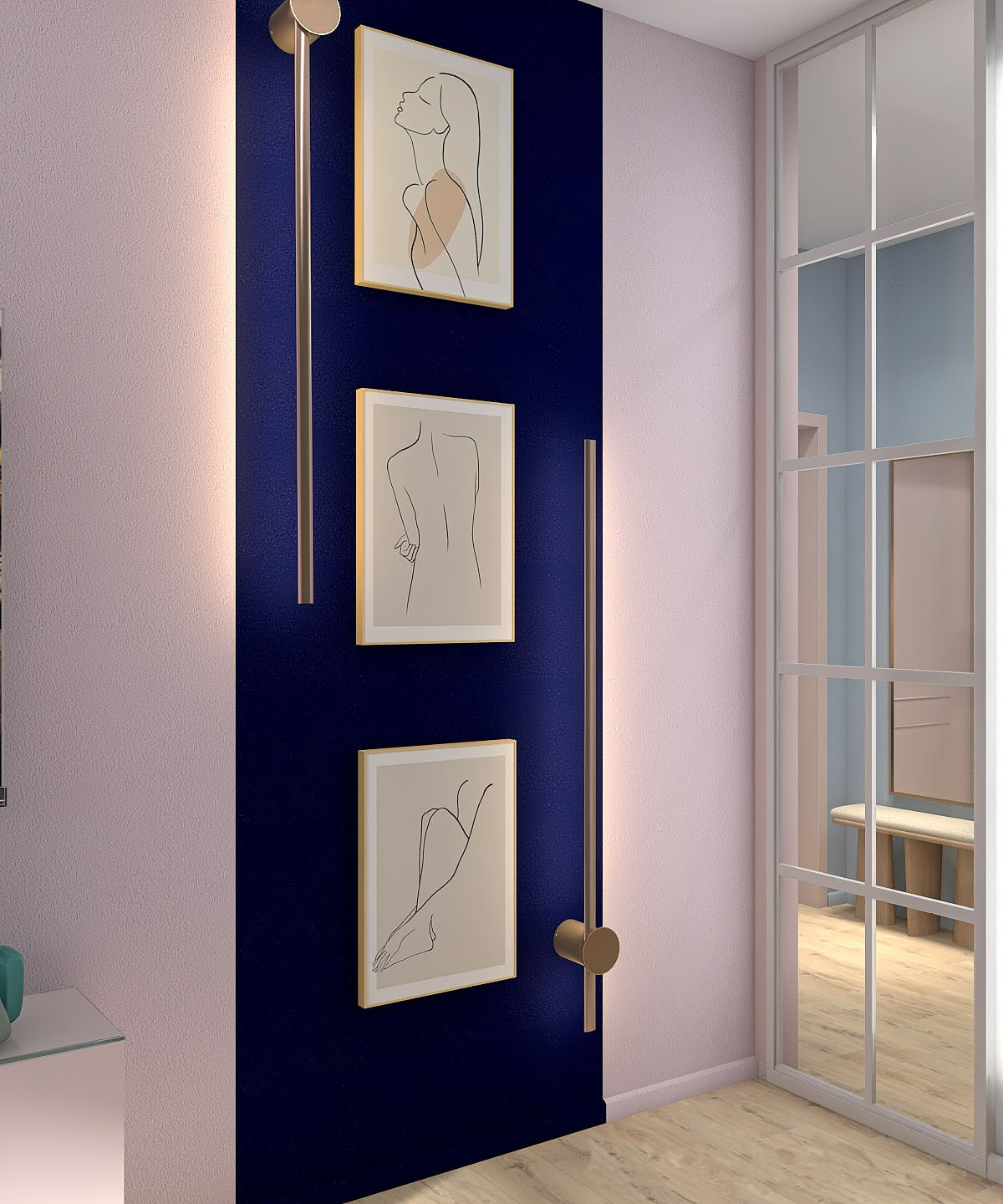 Двухкомнатная квартира с элементами Эко стиля