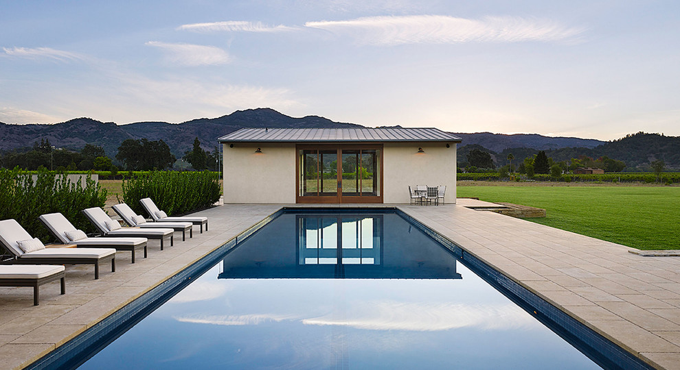 Yountville House Contemporary Pool San Francisco by Field Architecture Houzz
