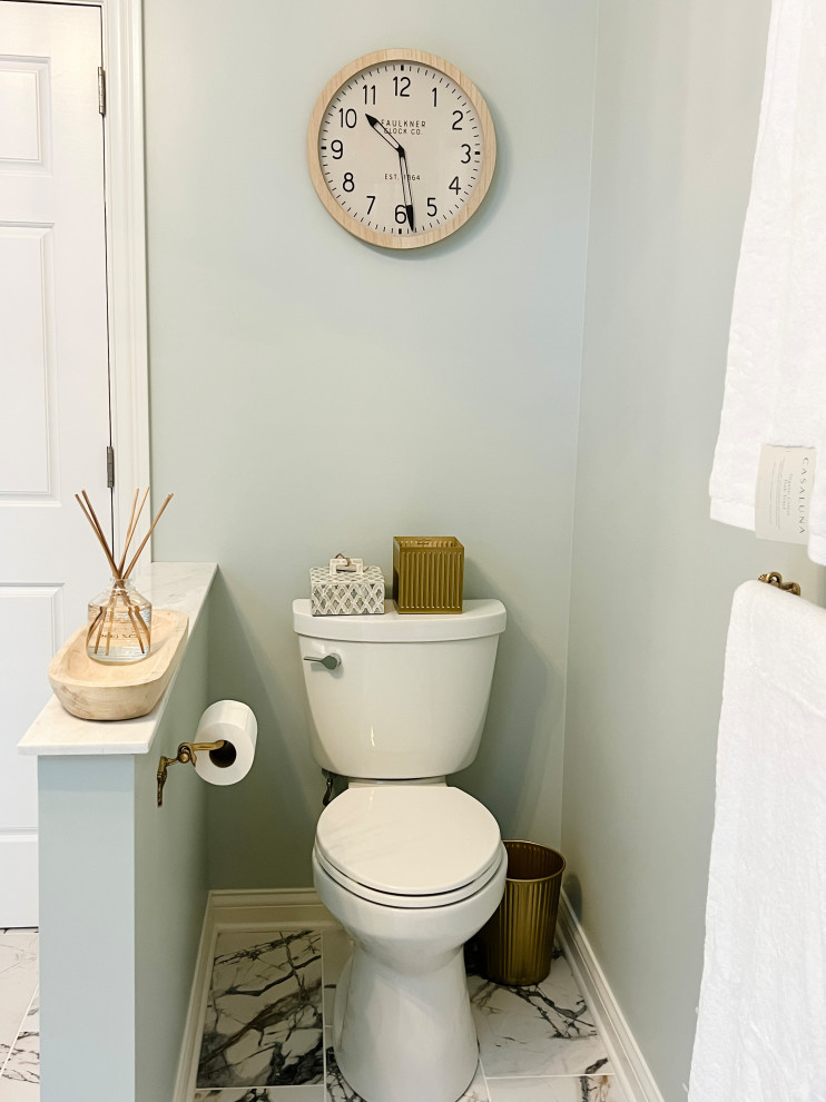 spacious walk-in shower/wet room.