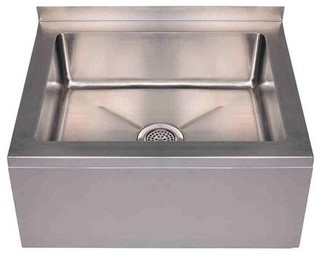 ... Collection Single Bowl Wall Mount Mop Sinktainless - Utility Sinks