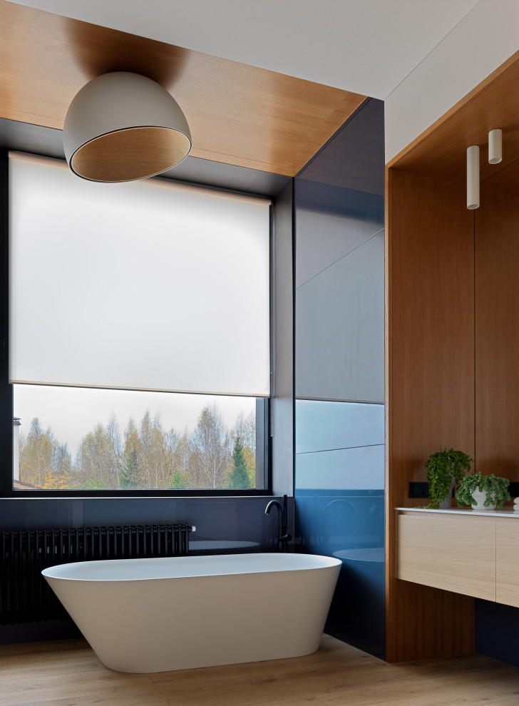 Дом из архитектурного бетона в поселке “Миллениум Парк”