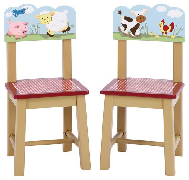 Kids Chairs, Set of 2