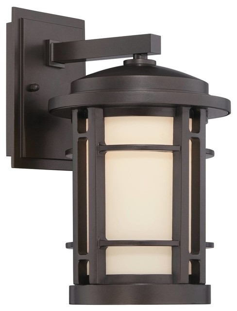 Designers Fountain Barrister Outdoor Led Lighting Fixture Designers Fountain Barrister Outdoor Lighting Fixture Burnished Bronze Small