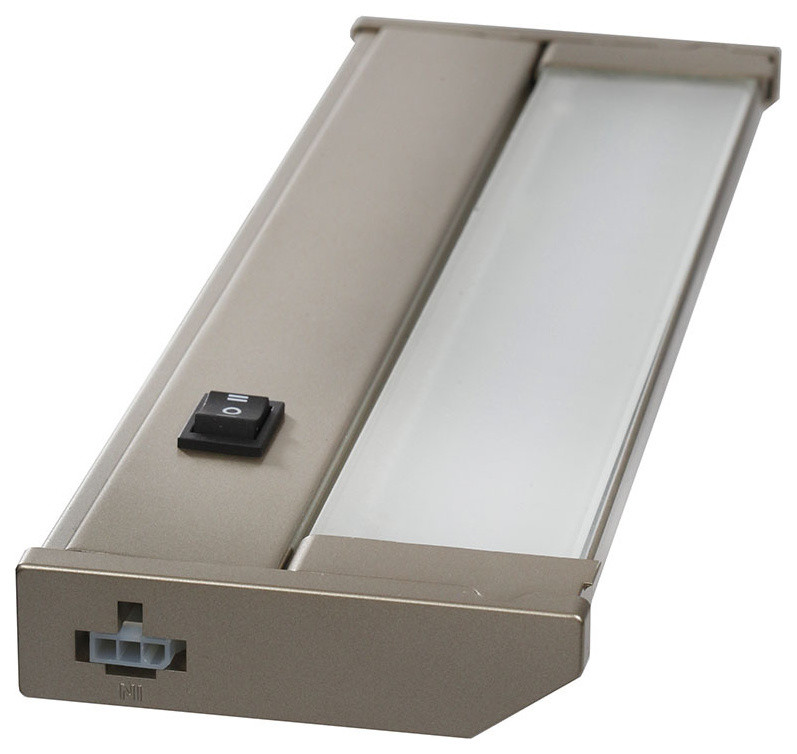 120V Dimmable LED Under Metal Light Bar, AQUC Transitional