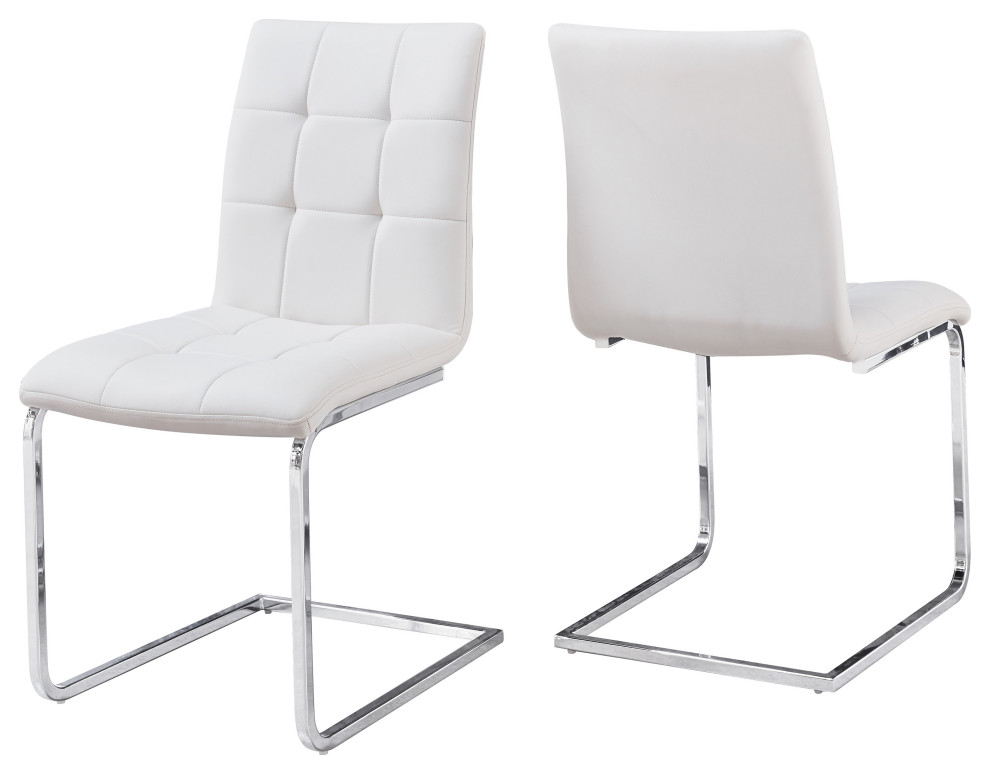 Escondido Side Chair, Set of 2 Contemporary Dining Chairs by