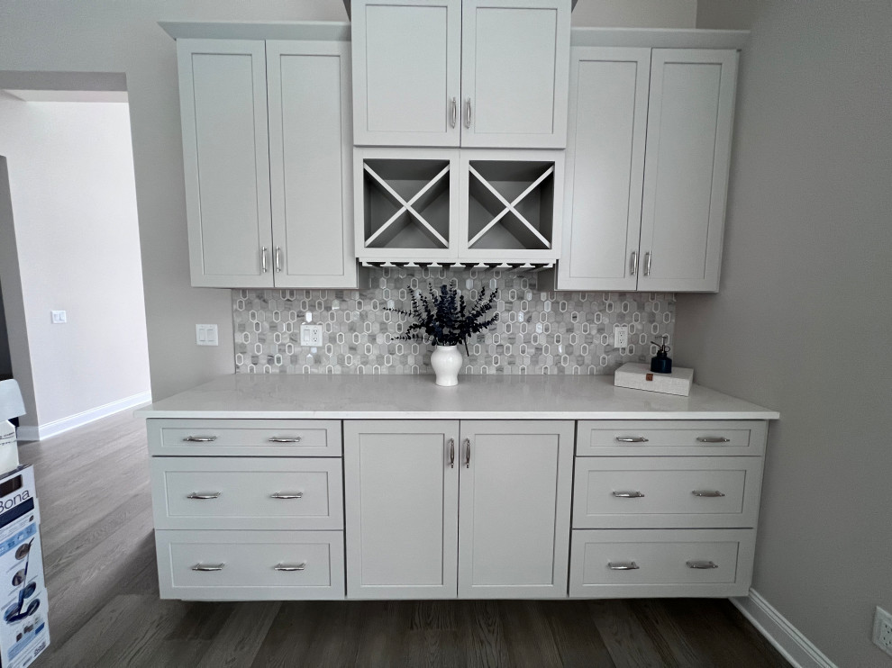 Transitional kitchen photo in Boston