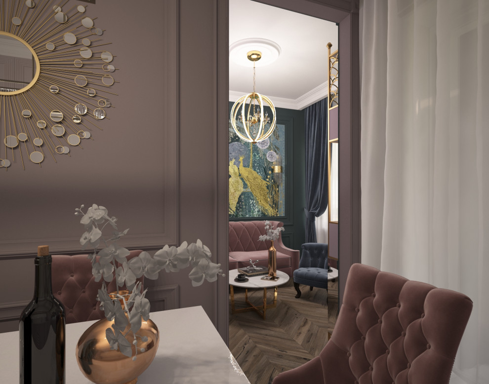 Розовое ар-деко