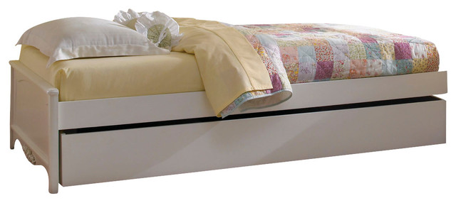 Lea Haley Dual Function Underbed Storage Unit in White