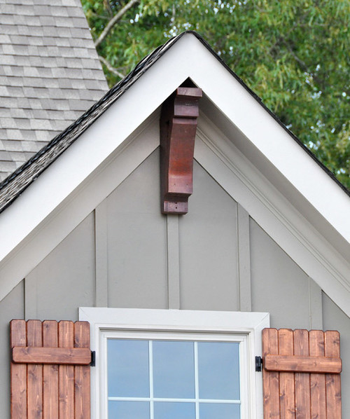 How to install gable bracket correctly?
