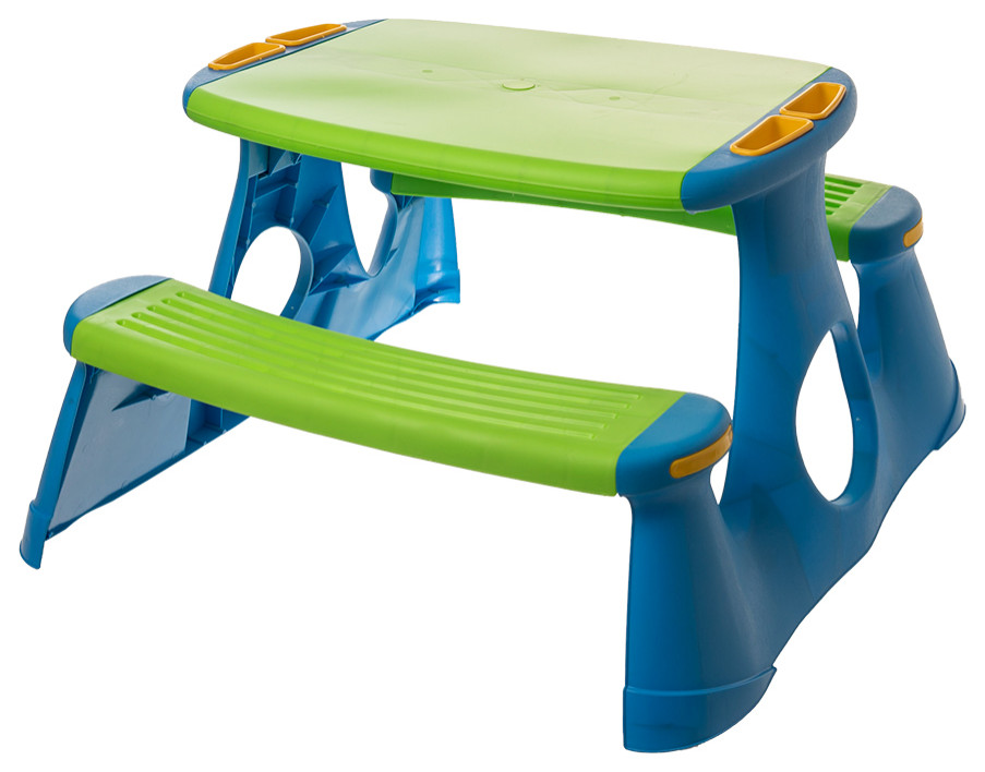 children's table & bench set