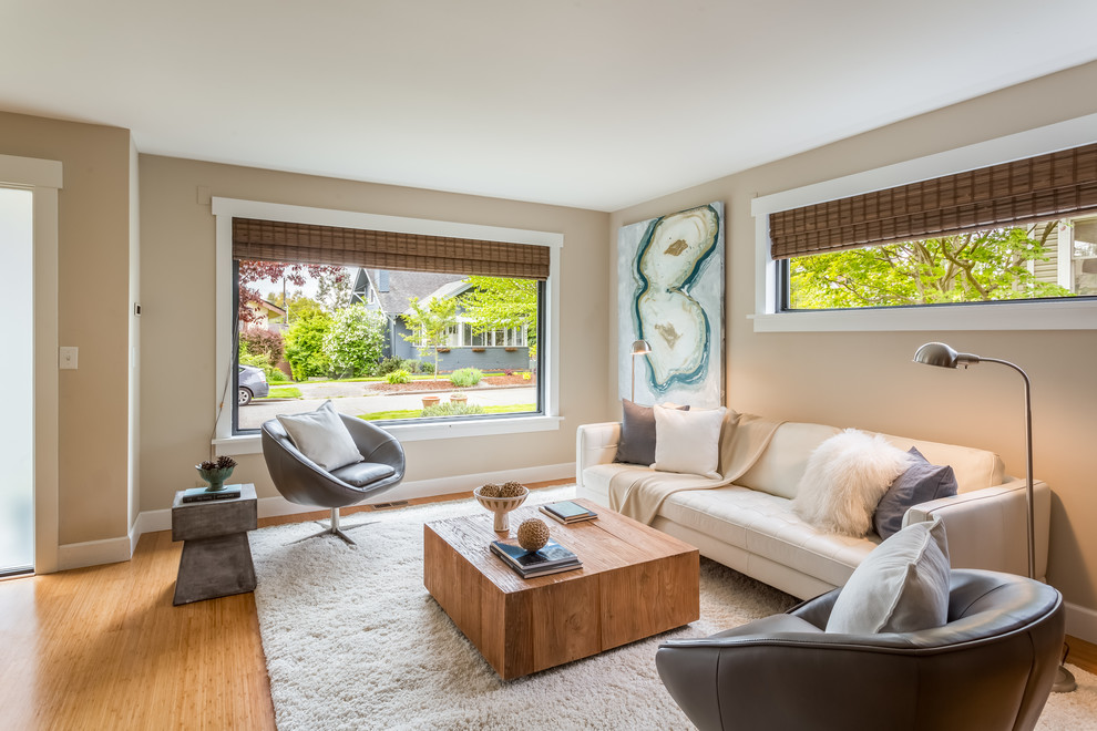 Ballard Farmhouse - Transitional - Living Room - Seattle - by Seattle ...