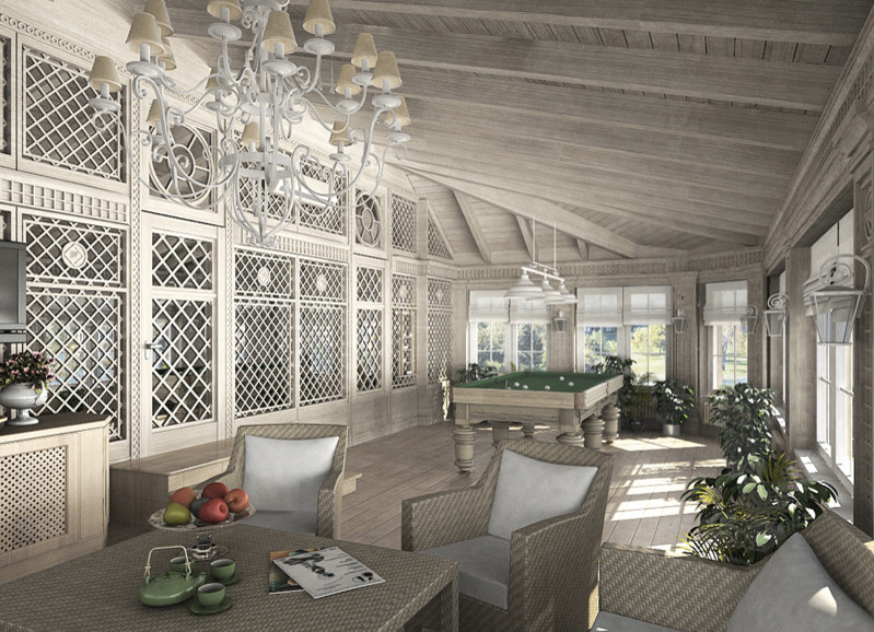 Частный жилой дом в Московской области