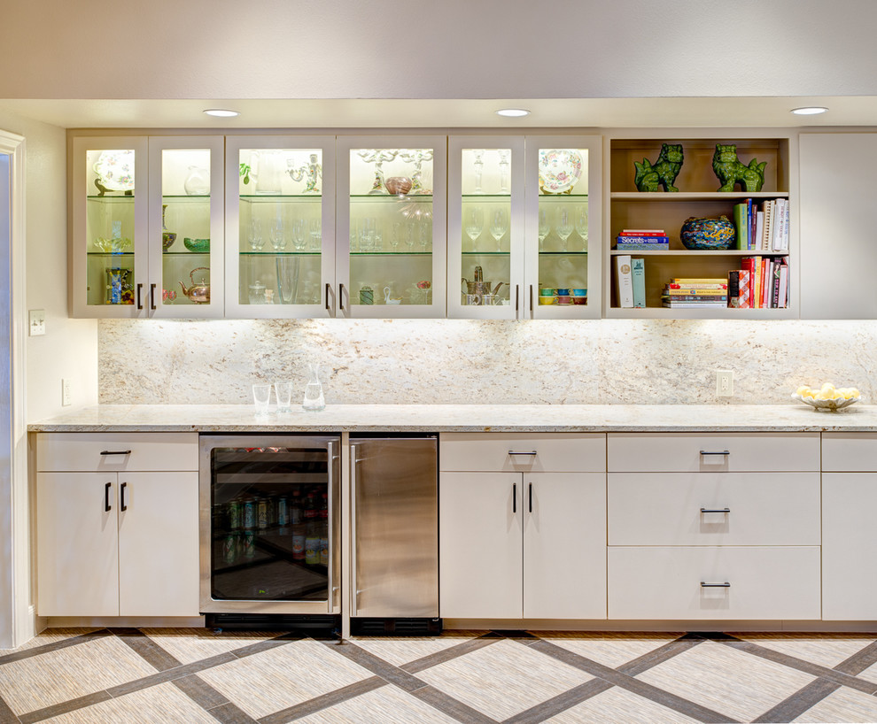 Large transitional kitchen photo in Austin