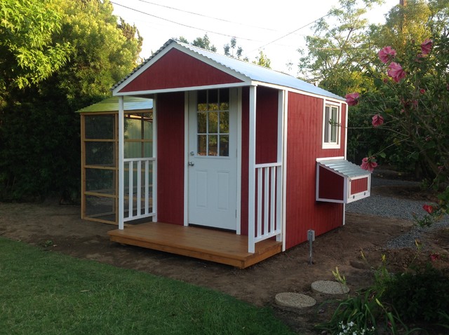 Barnyard Bonanza Chicken Coop With Run Country Granny Flat Or