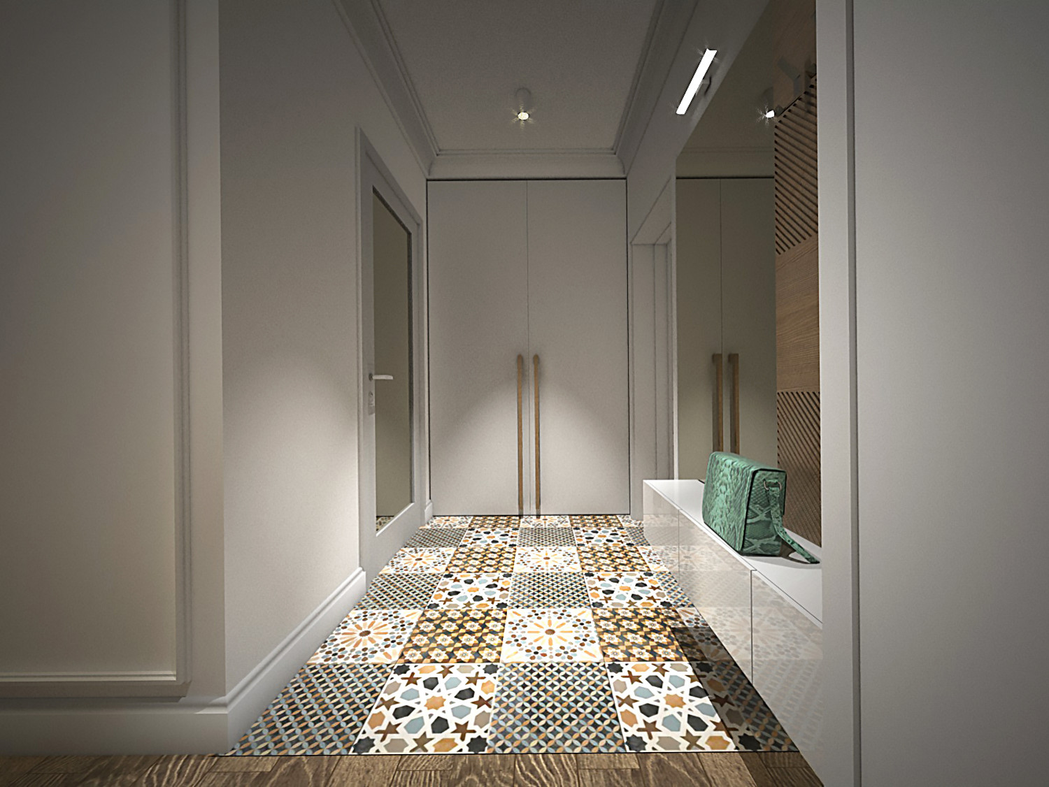 Однокомнатная квартира в Средиземноморском стиле