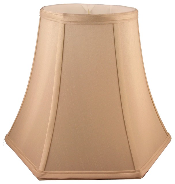 Burston Faux Silk Lampshade With Harp Fitter Transitional Lamp