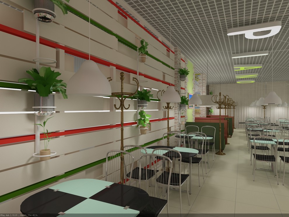 Дизайн кафе.