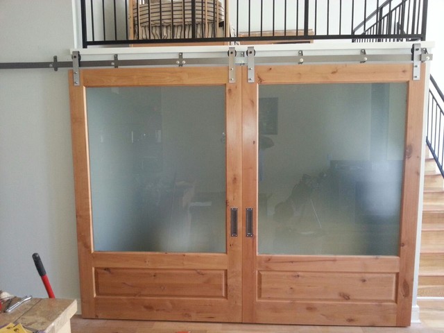 Sliding Barn Door Modern Entry Dallas By Southwest