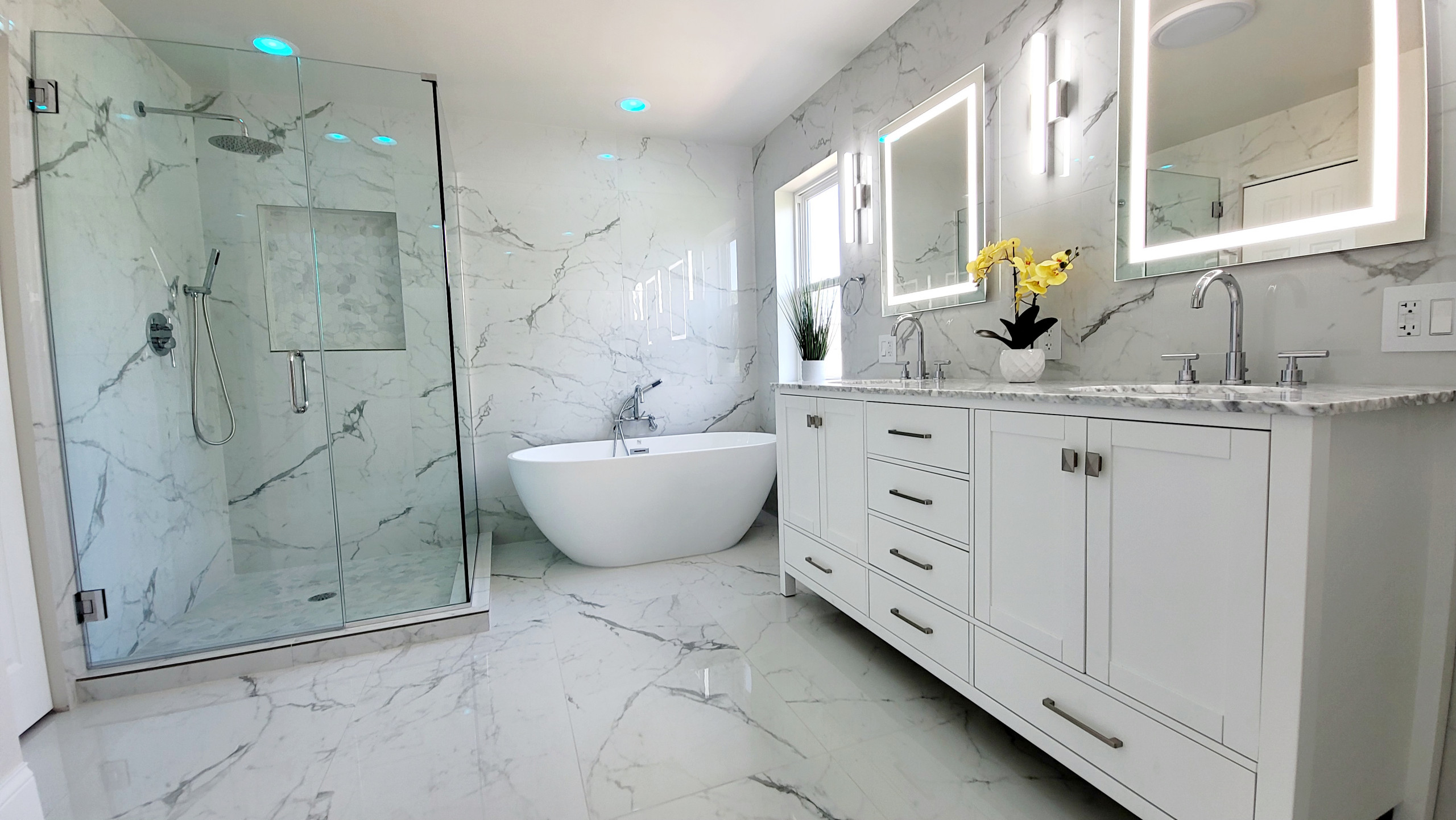 Modern Main Bathroom amazing transformation