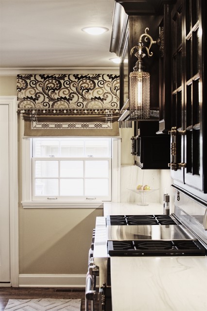 Elegant Home Transformation transitional-kitchen