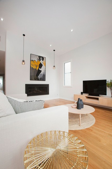 Contemporary trendy-dagligstue