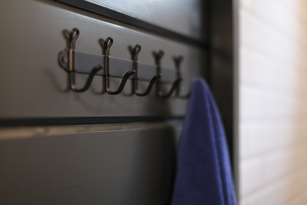 Деревянный гостевой дом в скандинавском стиле с винтажными деталями