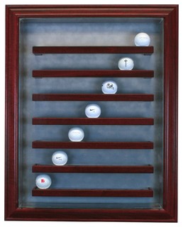 49 Golf Ball Cabinet Style Display Case Traditional Storage