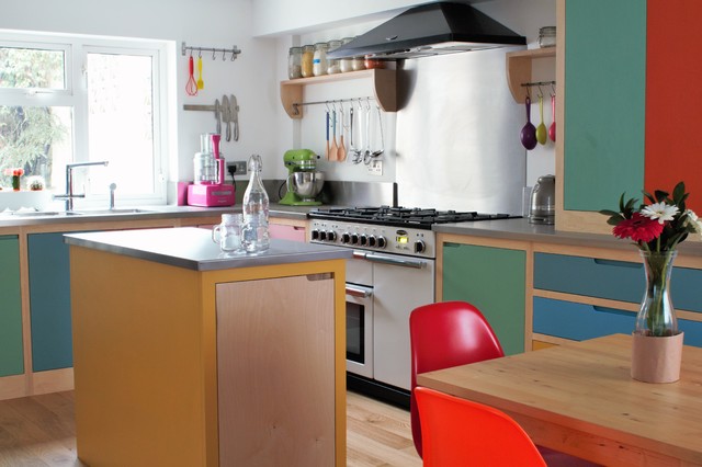 Colour by Numbers craftsman-kitchen