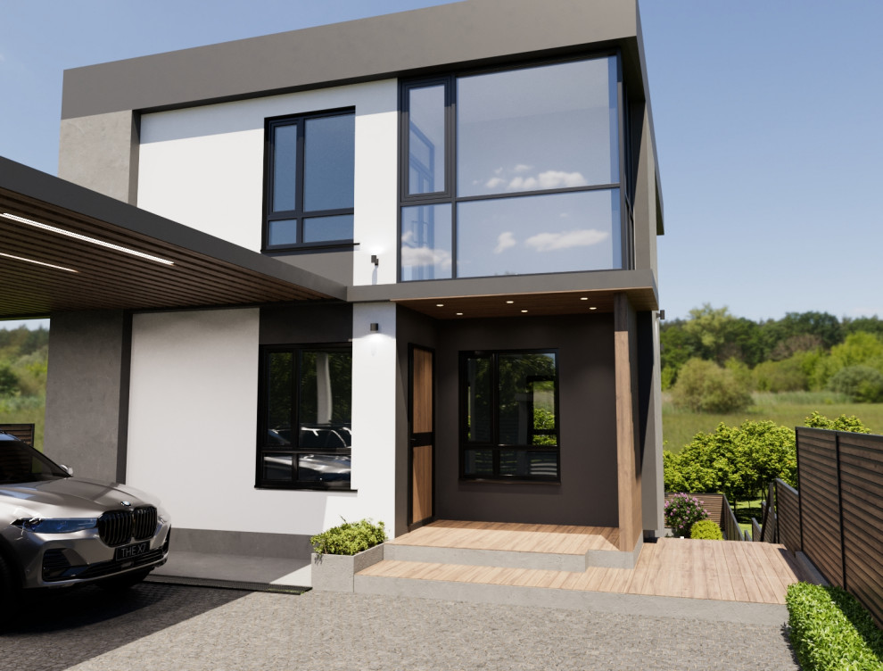 Разработка эскизного дизайн-проект фасада