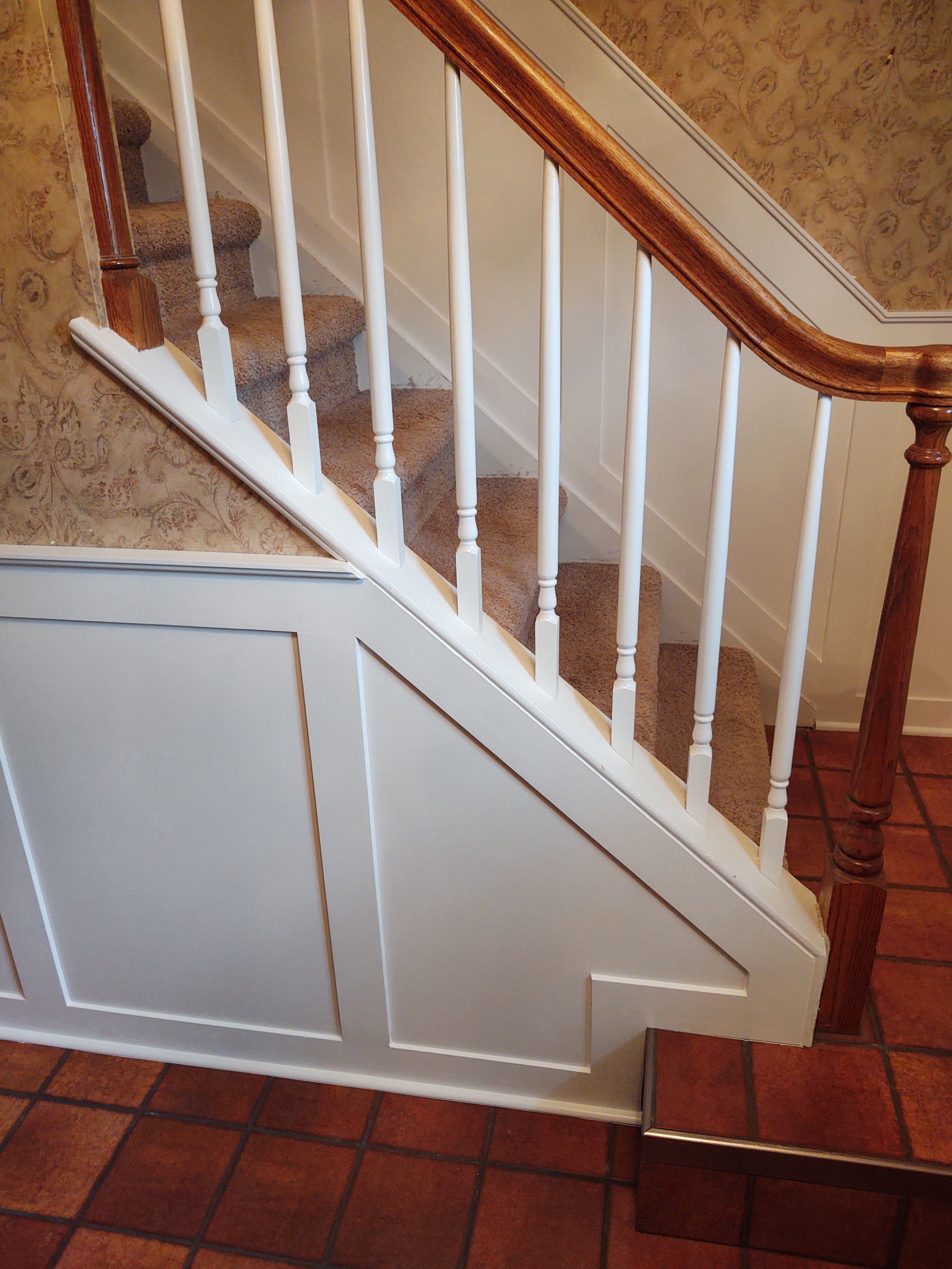 Simple wainscoting