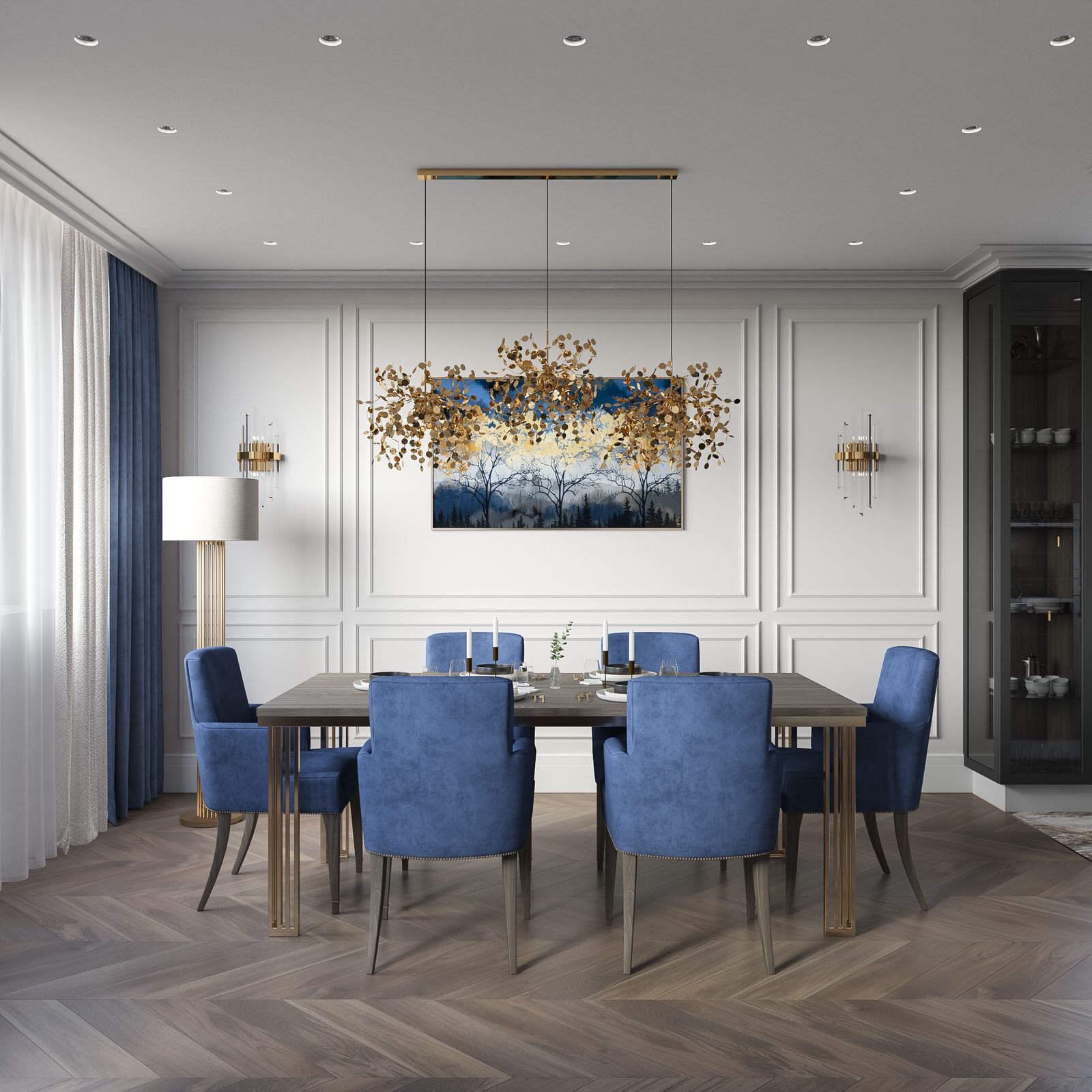 Дизайн-проект квартиры 140 м. кв.