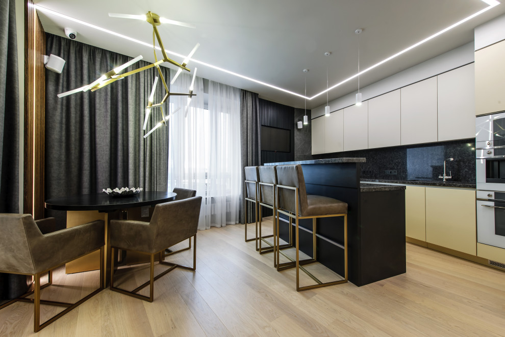 Кухня. Дизайн проект квартиры на Петровском острове