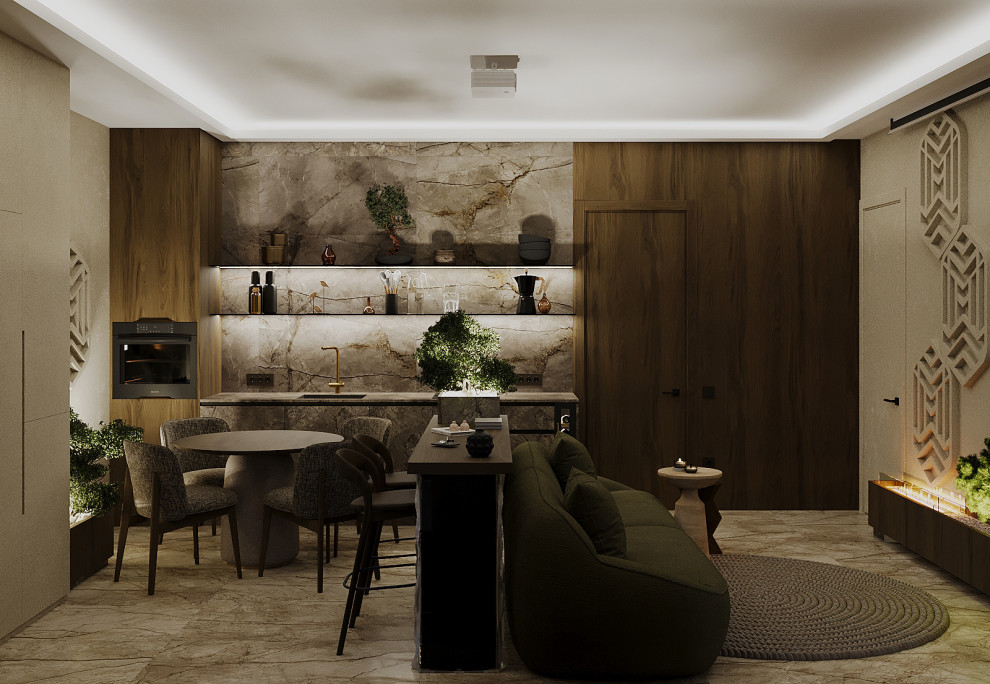 Интерьер 1-но этажной MINIVILLI.terra