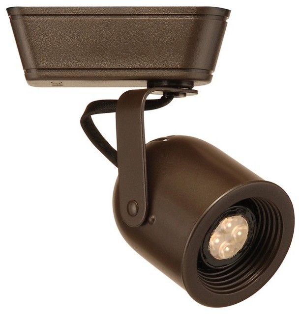 Traditional WAC Low Volt  LED Bronze Track Head for Juno Track System