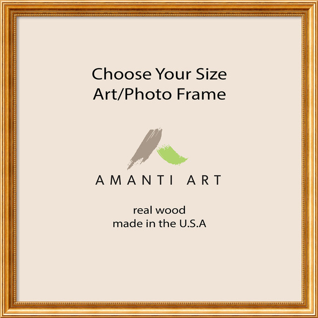 Art Photo Frame Choose Your Custom Size Townhouse Gold 36x36 To Art Photo Frame Choose Your Custom Size Townhouse Gold 36x36 To 36x47 Traditional Picture Frames By Amanti