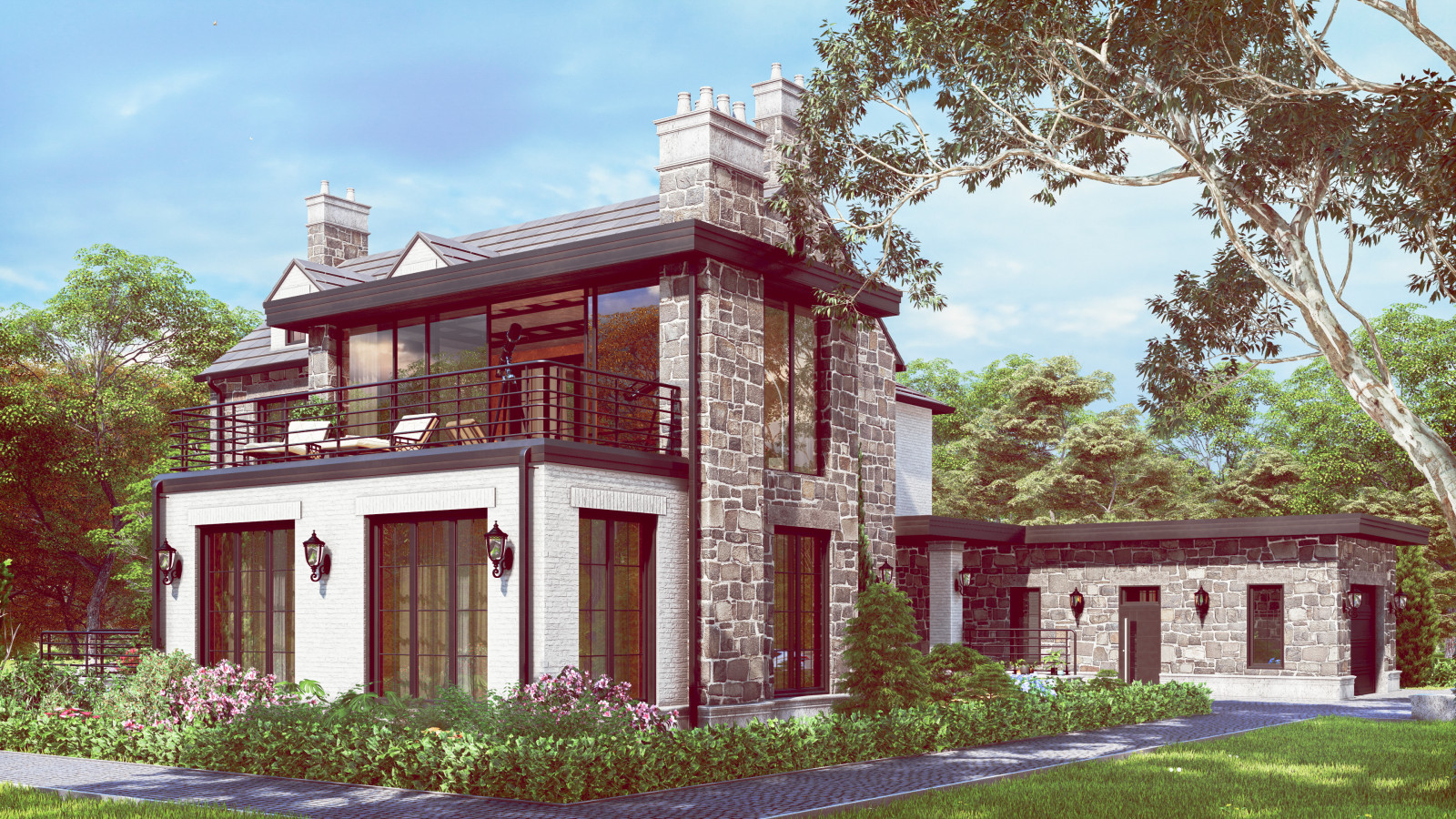 Загородный дом в Малоховке