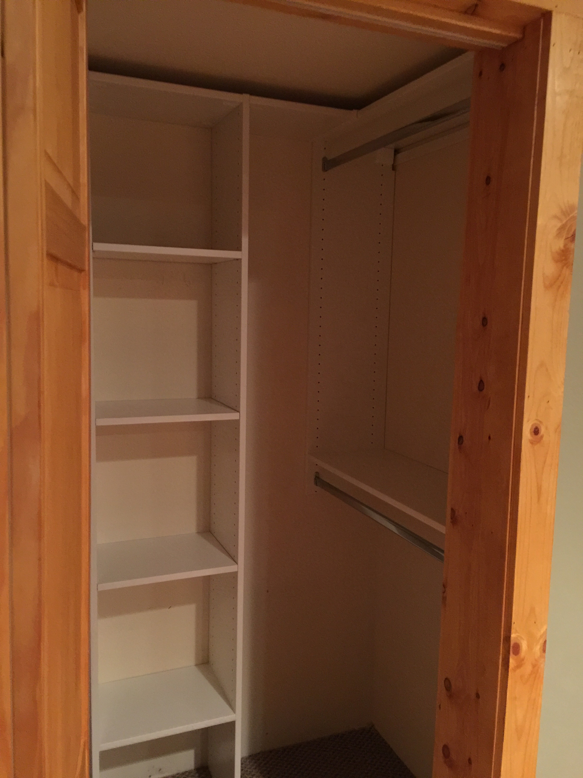 Walk In Closet & Laundry Room in Rutherfordton, NC