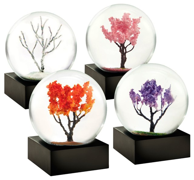 small snow globe figurines
